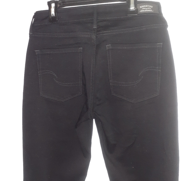 NNT LEVI's Signature Jet Black Skinny size 4 - 27/30 - Picture 2 of 13